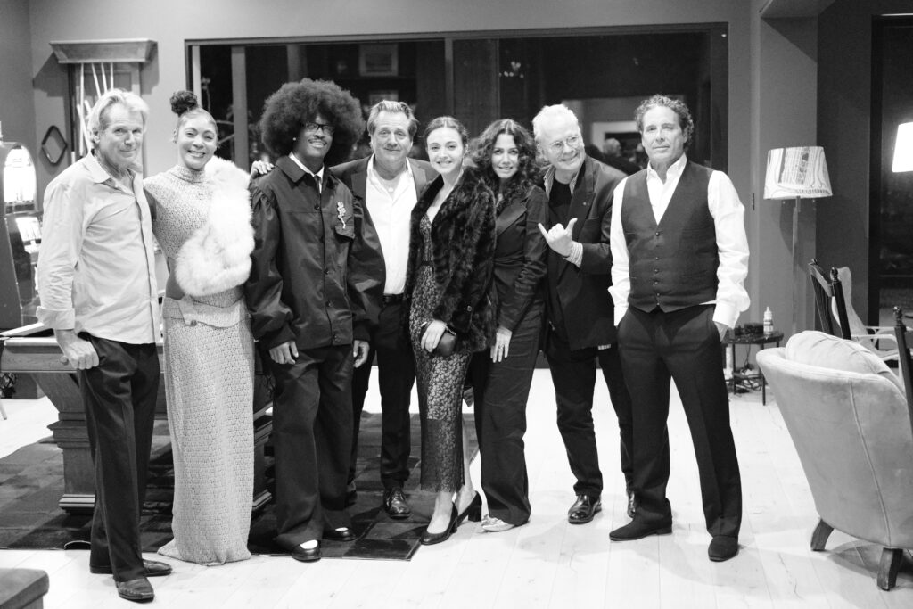 Michelle Stoke, Ray-Ray McCloud, James Van Patten, Sara Yigin, Rob Mack, Jonathan Baker and guests Photo Credit_ Billy Baque